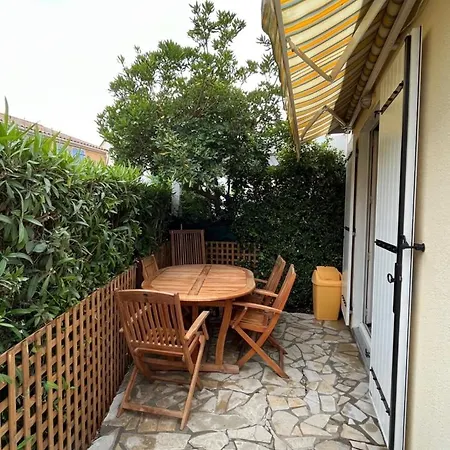 別荘 Maison T2 + Dans Avec Piscine マルセイヤン